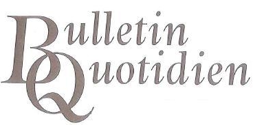 Bulletin quotidien